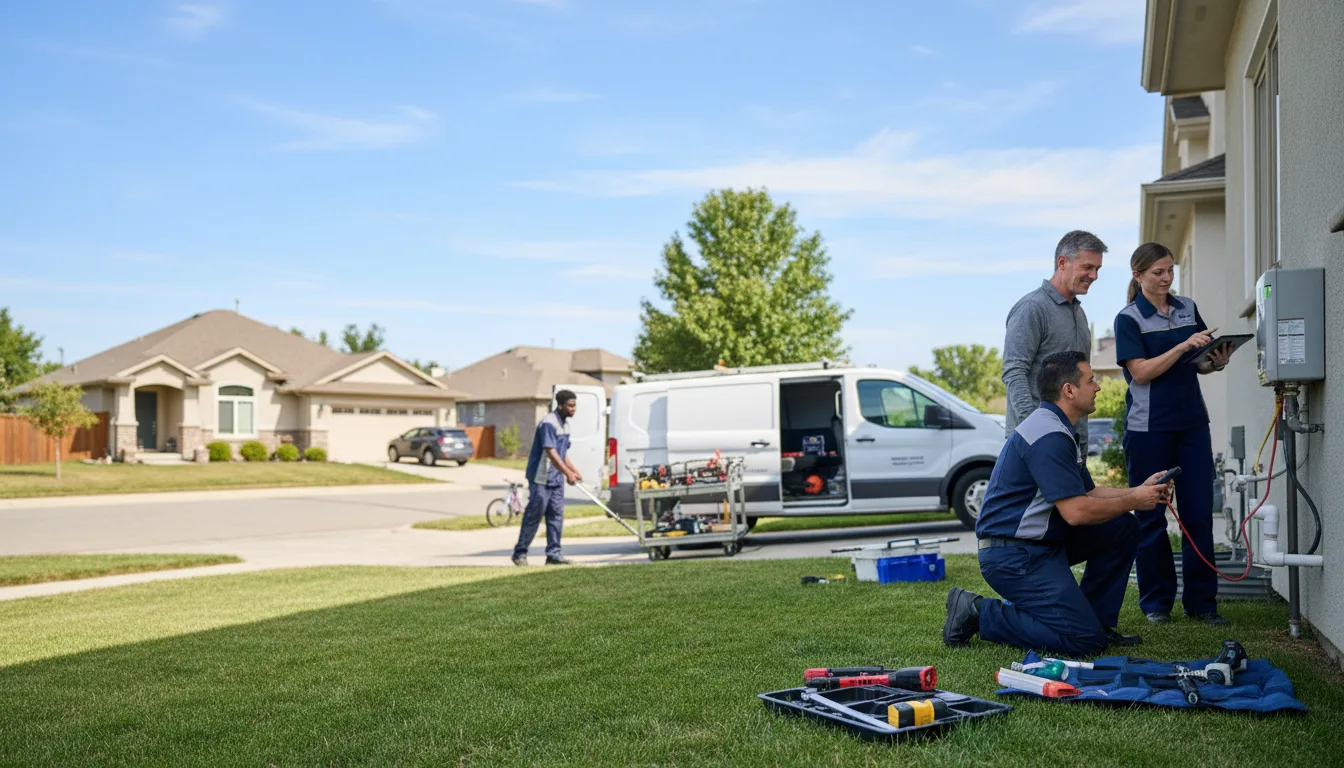 Tankless water heater service in Puposky, MN